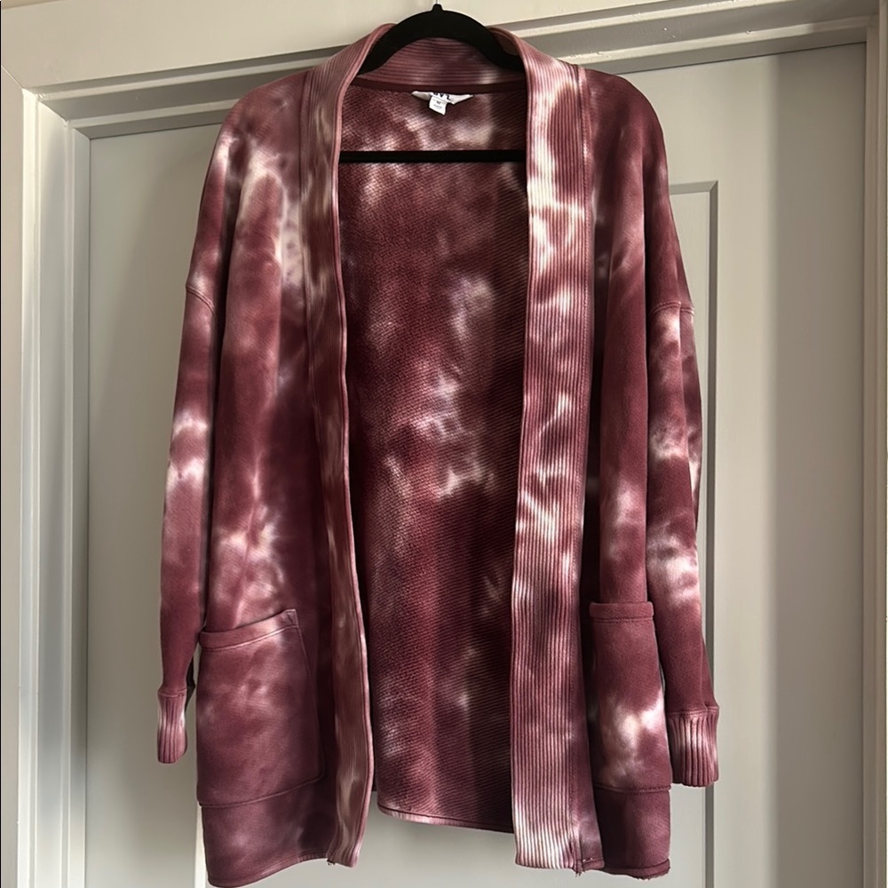 Joy lab Tie-Dye Open Cardigan